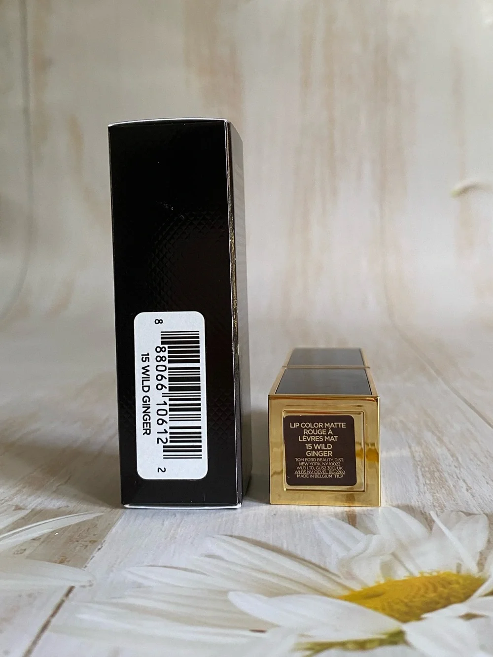 TOM FORD Lip Color Lipstick Matte #15 Wild Ginger 3g / 0.1oz NEW IN BOX